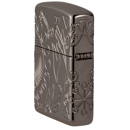 Zippo 2024 Zippo Wicca Design, Black Ice ZIP-49689
